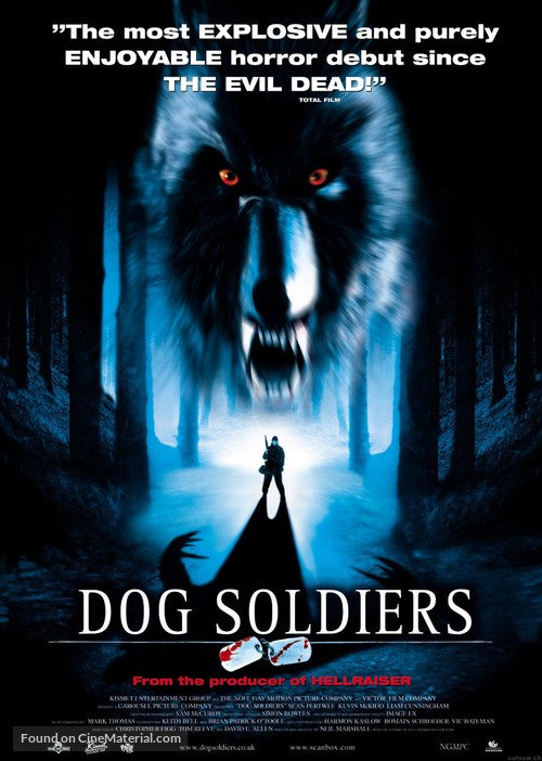 Pixel Demon Dog Soldiers Movie Poster A2 Size