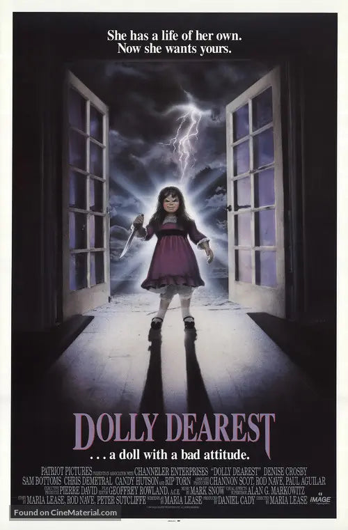 Pixel Demon Dolly Dearest Movie Poster A2 Size