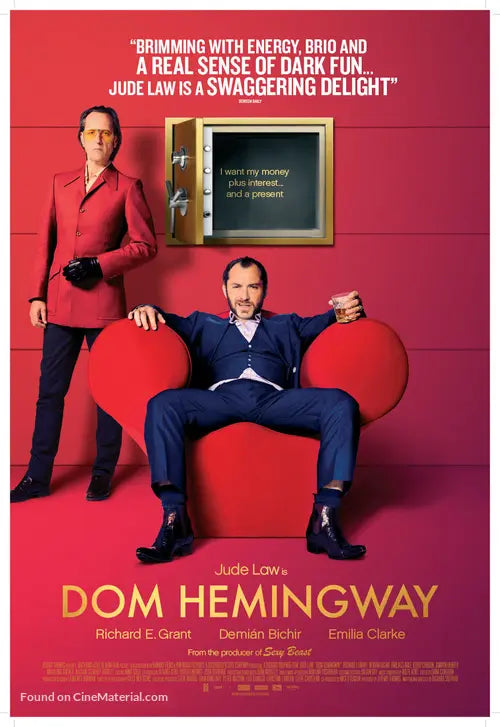 Pixel Demon Dom Hemingway Movie Poster A2 Size