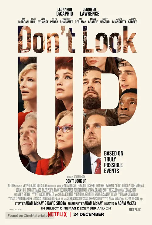 Don't Look Up A2 Movie Poster-Pixel Demon