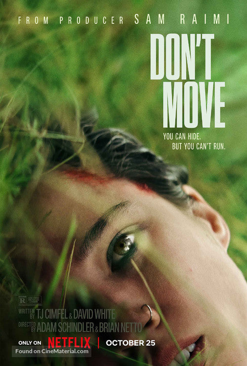 Don't Move Movie Poster A2 Size