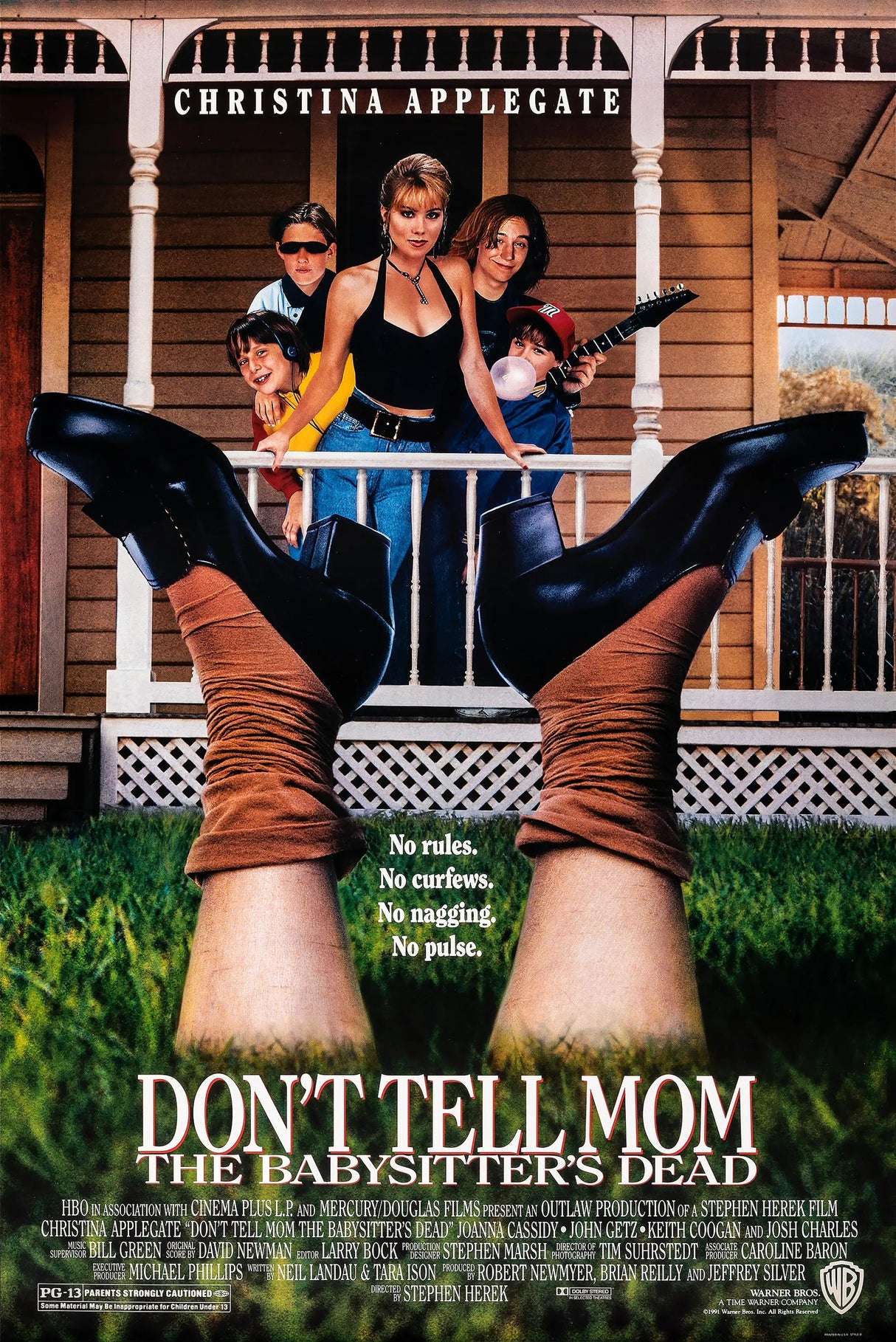 Don't Tell Mom the Babysitter's Dead A2 Size Movie Poster-Pixel Demon
