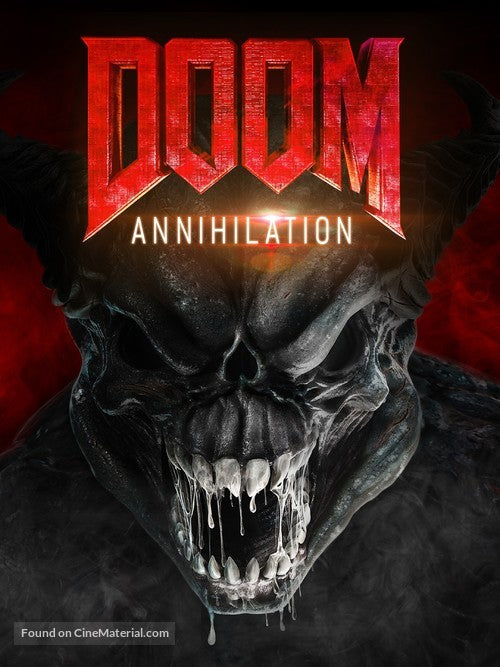 Pixel Demon Doom: Annihilation Movie Poster A2 Size