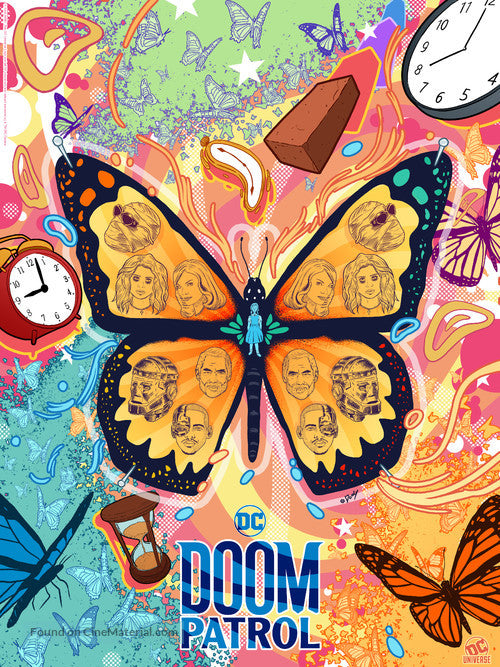 Doom Patrol TV Series Poster A2 Size Version 8