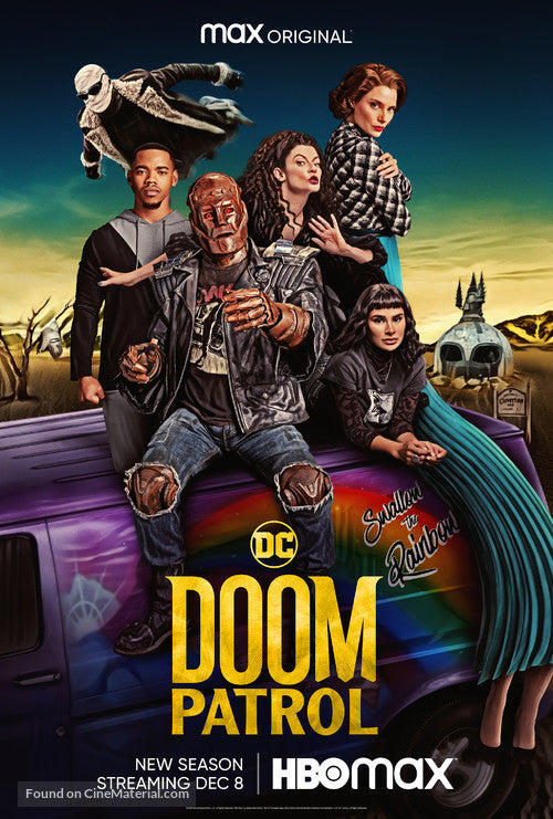 Doom Patrol TV Series Poster A2 Size Version 3