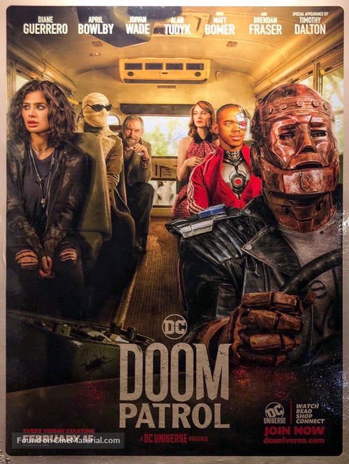 Doom Patrol TV Series Poster A2 Size Version 4