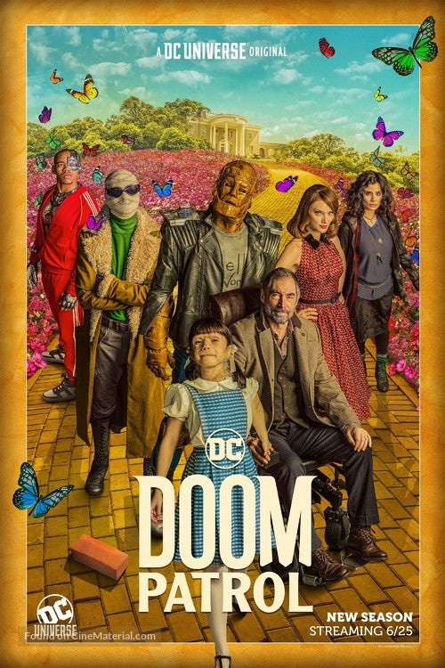 Doom Patrol TV Series Poster A2 Size Version 2