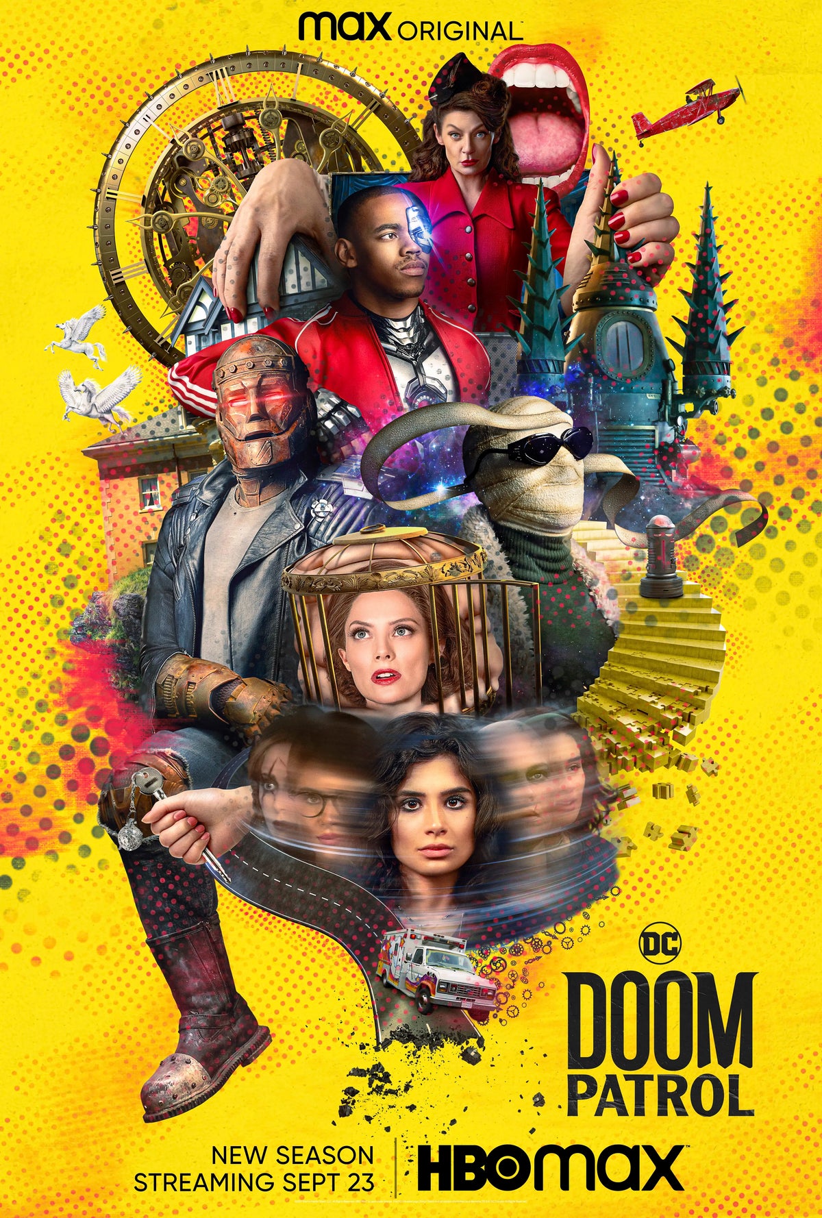 Doom Patrol A2 Size Posters-Pixel Demon