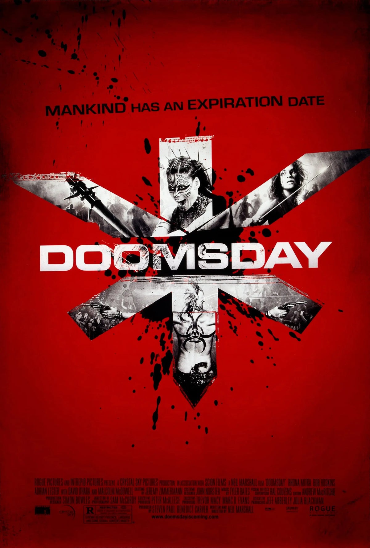 Doomsday A2 Size Movie Poster-Pixel Demon