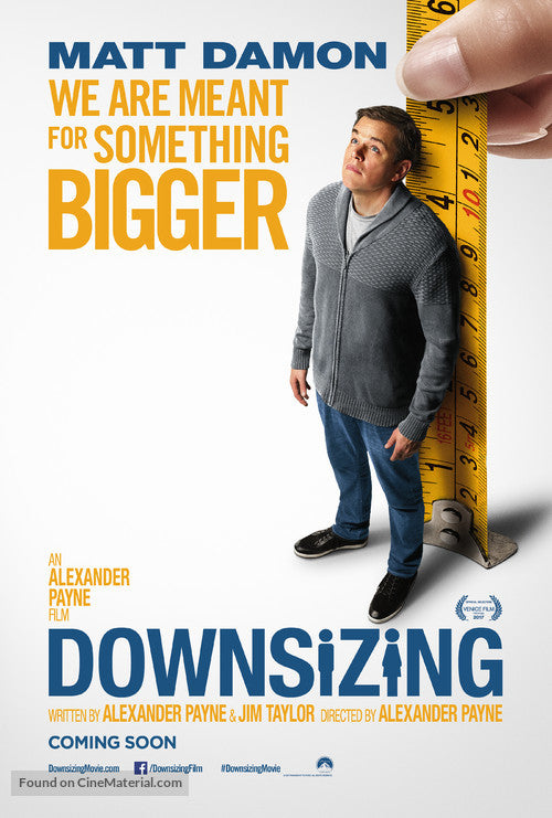 Downsizing A2 Movie Poster-Pixel Demon