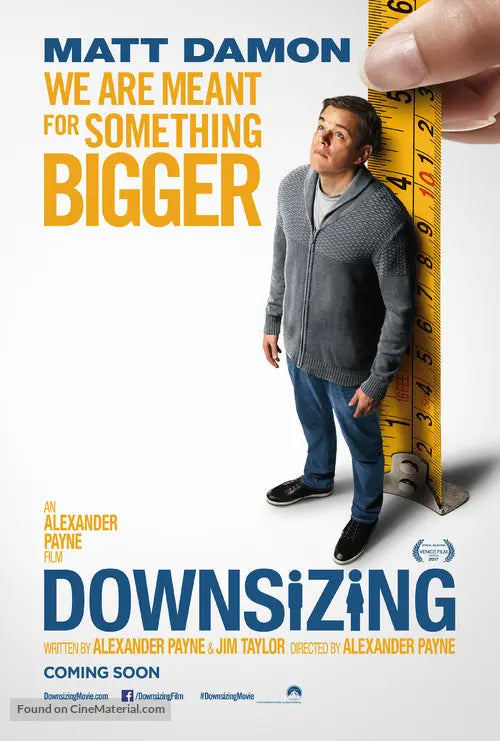 Downsizing A2 Movie Poster-Pixel Demon