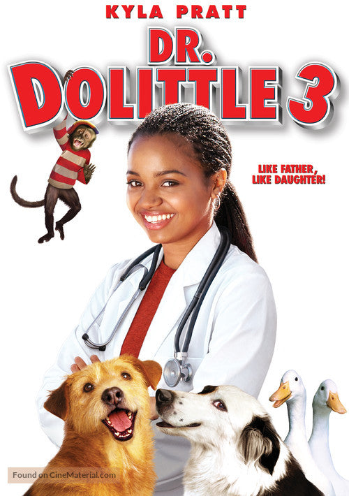 Pixel Demon Dr. Dolittle 3 Movie Poster A2 Size