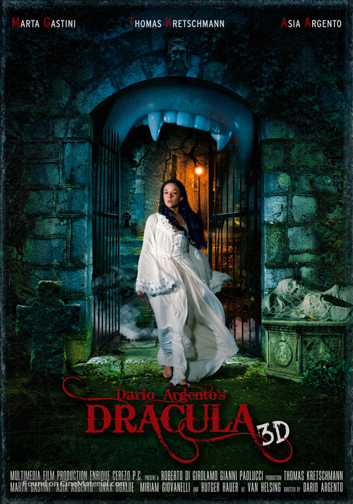 Pixel Demon Dracula 3D Movie Poster A2 Size