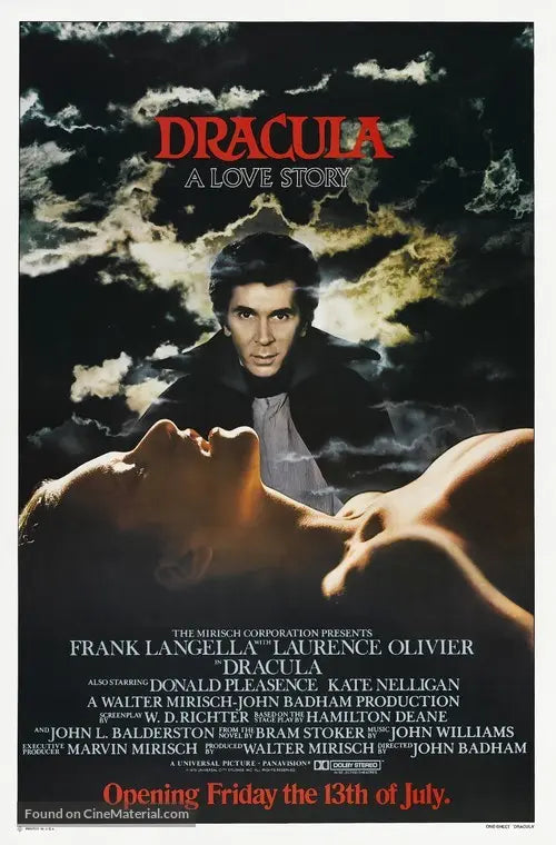 Dracula (1979) Cinema Movie Poster A2 Size