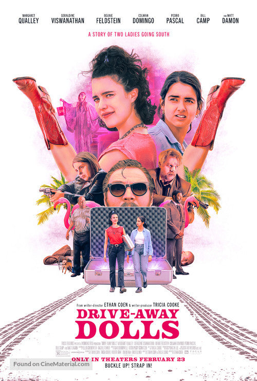 Drive Away Dolls Cinema Movie PosterA2 Size