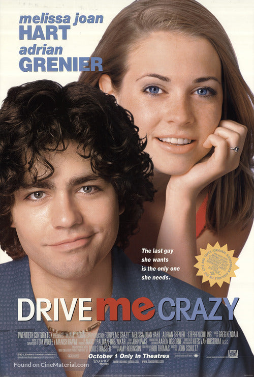 Pixel Demon Drive Me Crazy Movie Poster A2 Size