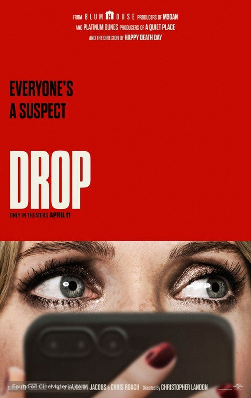 Drop Movie Poster A2 Size