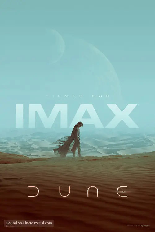 Dune (2021) Cinema Movie Poster A2 Size Version 2