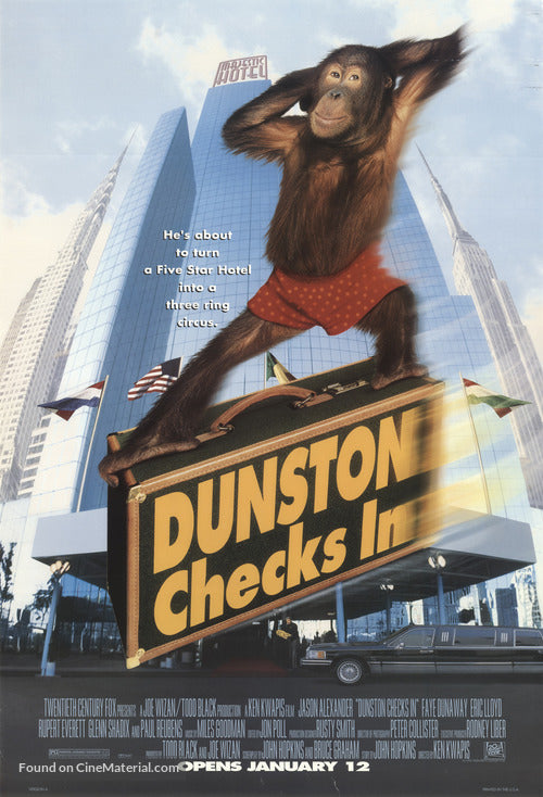 Pixel Demon Dunston Checks In Movie Poster A2 Size