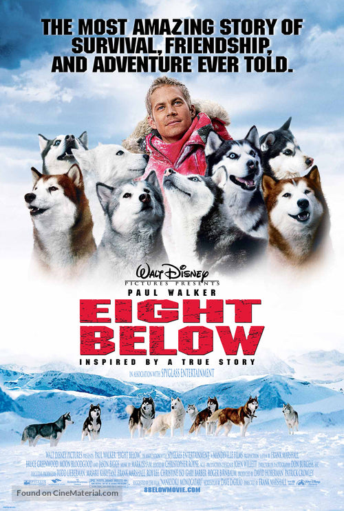 Pixel Demon Eight Below Movie Poster A2 Size