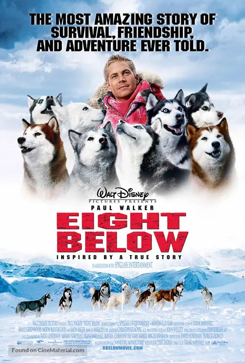Pixel Demon Eight Below Movie Poster A2 Size