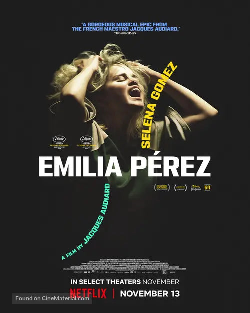 Emilia Pérez Movie Poster A2 Size Version 4