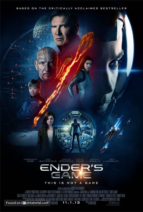 Ender's Game A2 Movie Poster-Pixel Demon