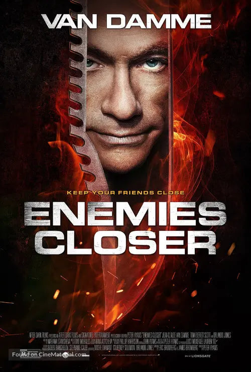 Pixel Demon Enemies Closer Movie Poster A2 Size