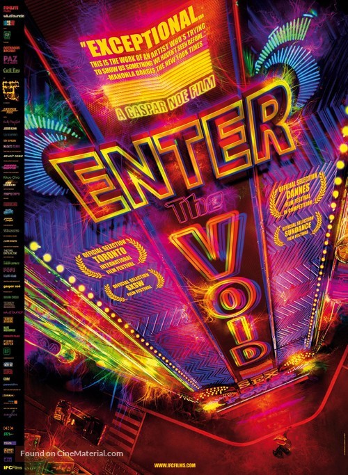 Enter the Void Cinema Movie Poster A2 Size