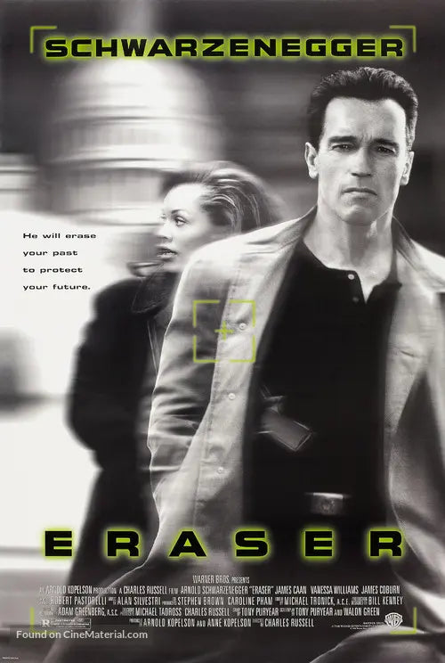 Eraser Cinema Movie Poster A2 Size