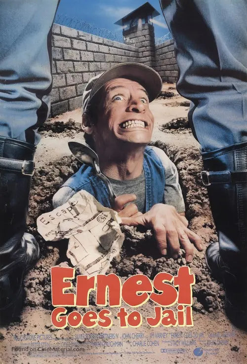 Pixel Demon Ernest Goes to Jail Movie Poster A2 Size