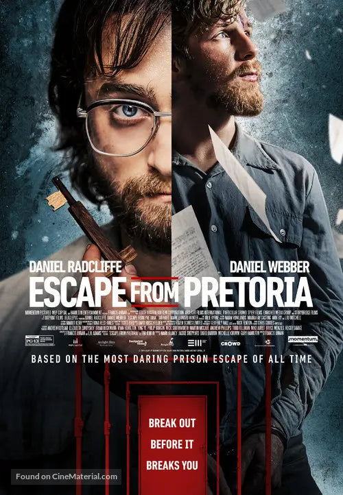 Escape from Pretoria Cinema Movie Poster A2 Size
