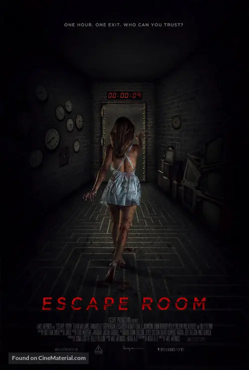 Pixel Demon Escape Room Movie Poster A2 Size