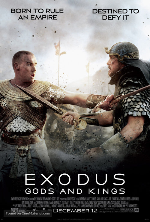 Exodus: Gods and Kings A2 Movie Poster-Pixel Demon