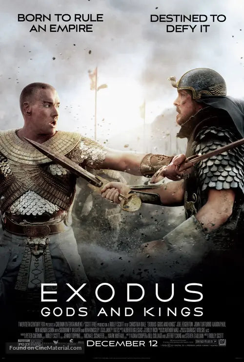 Exodus: Gods and Kings A2 Movie Poster-Pixel Demon