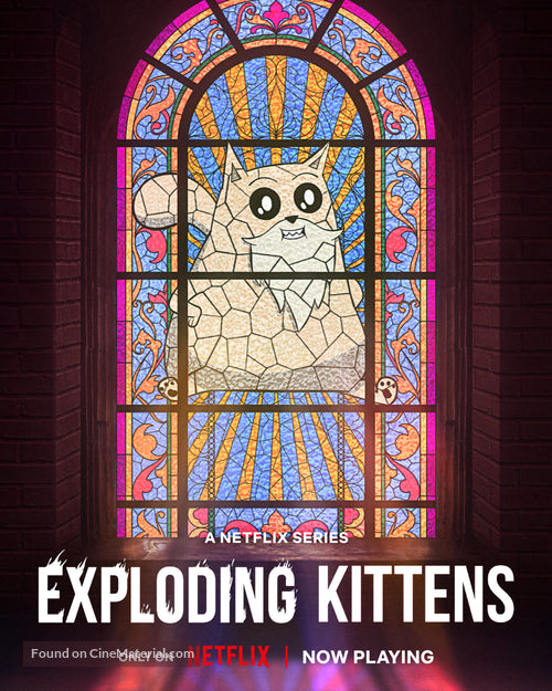 Exploding Kittens TV Series Poster A2 Size Version 3
