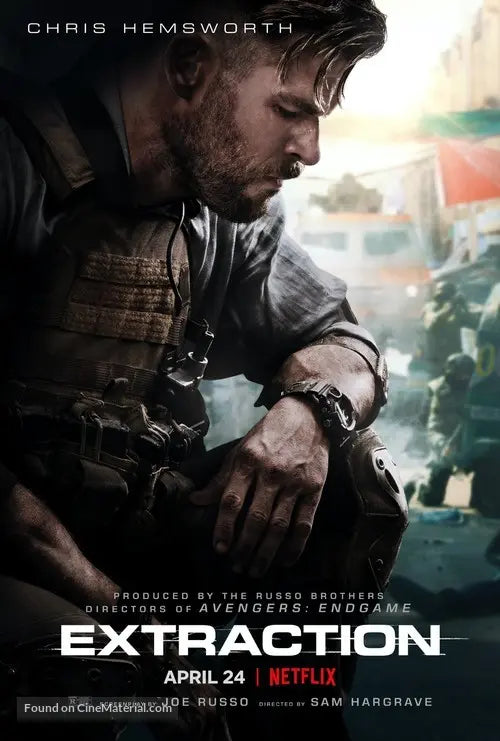 Extraction A2 Movie Poster-Pixel Demon