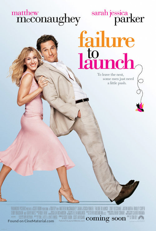 Pixel Demon Failure to Launch Movie Poster A2 Size