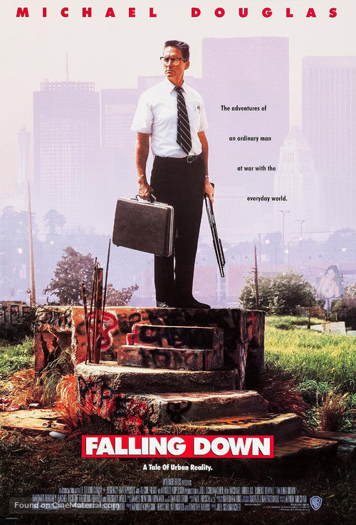 Falling Down A2 Movie Poster-Pixel Demon