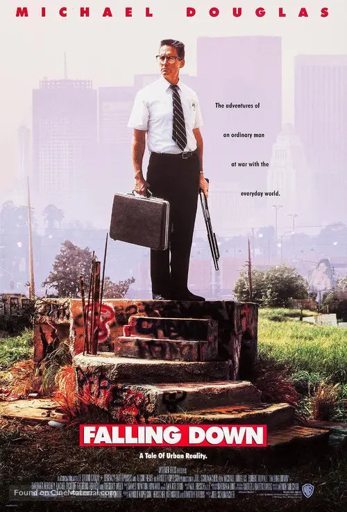 Falling Down A2 Movie Poster-Pixel Demon