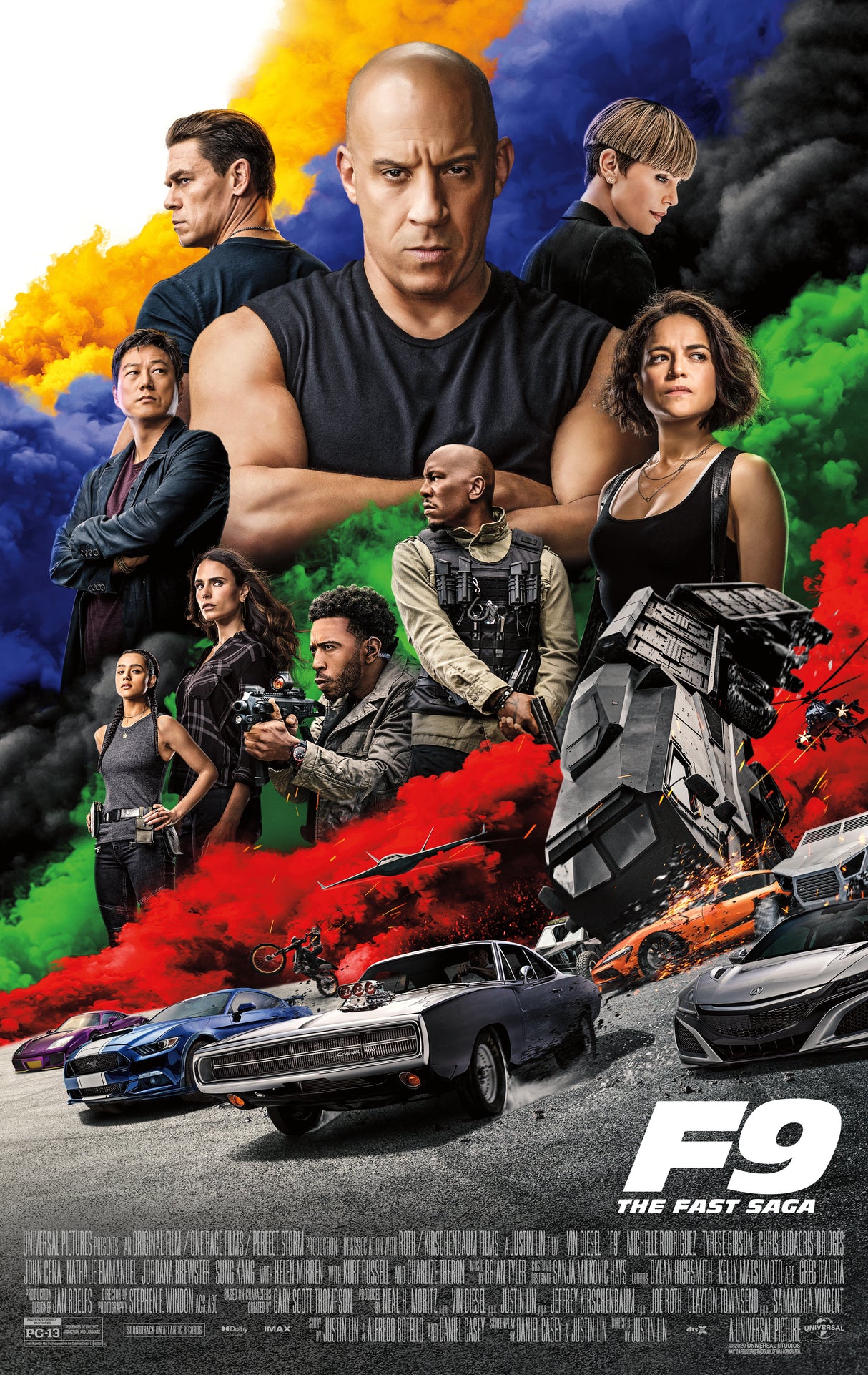 Fast And Furious Saga Style 21 A2 Size Movie Poster-Pixel Demon