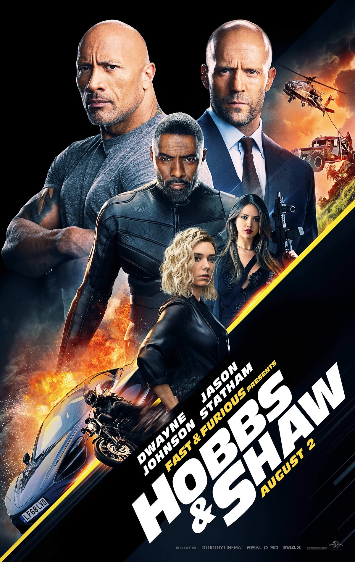 Fast And Furious Saga Style 5 A2 Size Movie Poster-Pixel Demon
