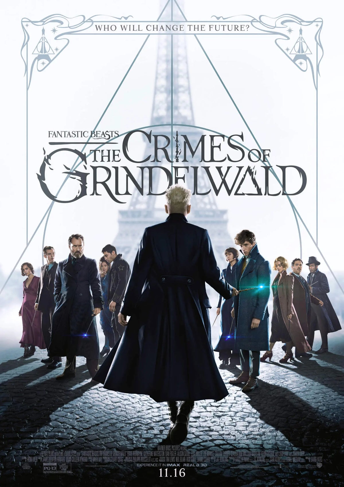 Fantastic Beasts: The Crimes of Grindelwald A2 Size Movie Poster-Pixel Demon
