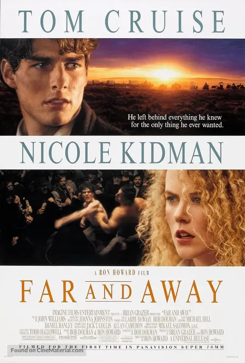 Far and Away Cinema Movie Poster A2 Size