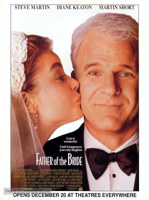 Pixel Demon Father of the Bride Movie Poster A2 Size
