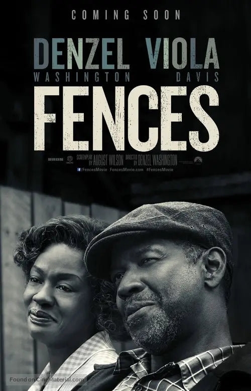 Fences Cinema Movie Poster A2 Size