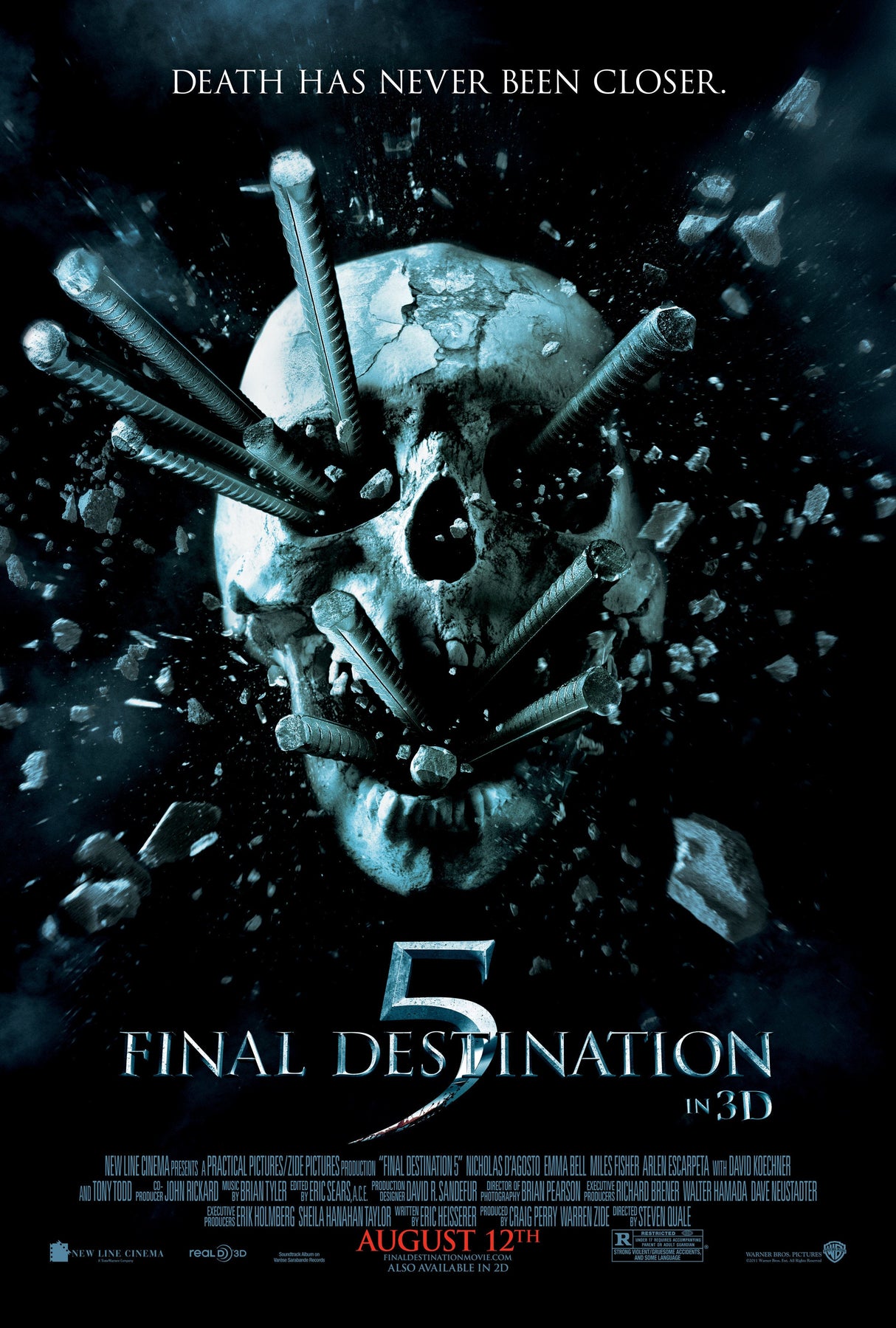 final destination 5 A2 Size Movie Poster-Pixel Demon