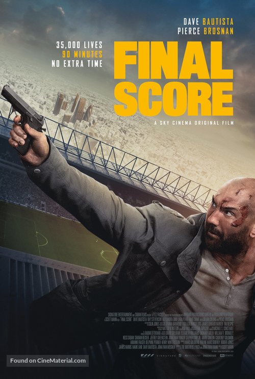 Final Score Cinema Movie Poster A2 Size