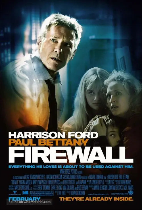 Firewall Cinema Movie Poster A2 Size