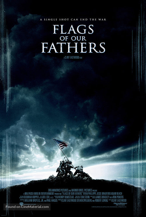 Flags of Our Fathers Cinema Movie Poster A2 Size